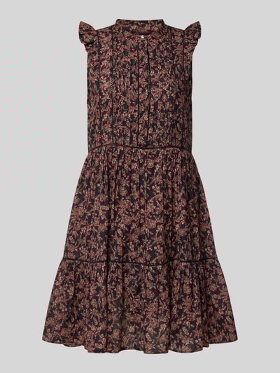 BOSS Orange Mini-jurk met ruches, model 'Dantiana' Zwart - 2