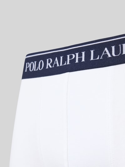 Polo Ralph Lauren Underwear Trunks mit elastischem Logo-Bund im 3er-Pack Rot 2