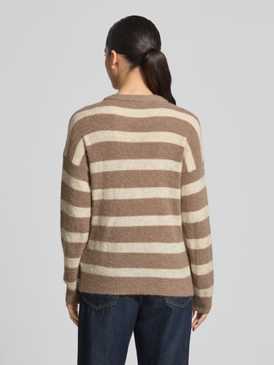 MSCH Copenhagen Strickpullover mit Woll-Anteil Modell 'Festina Hope' Taupe 5