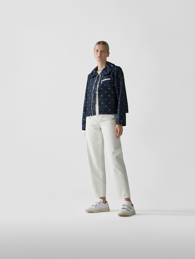 BAUM & PFERDGARTEN Jacke mit Label-Print Marineblau 1