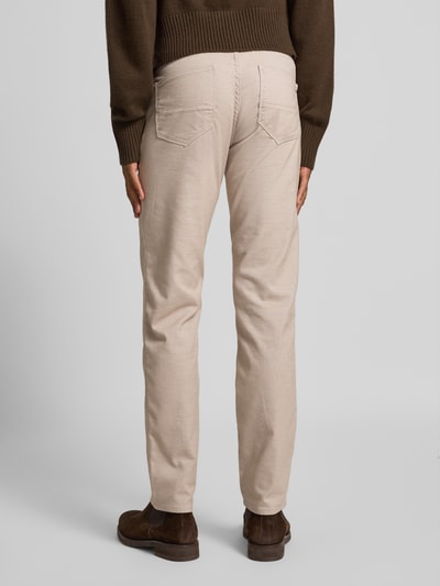 Brax Stoffhose mit Viskose-Anteil im 5-Pocket-Design Modell 'Cadiz' Kitt 5