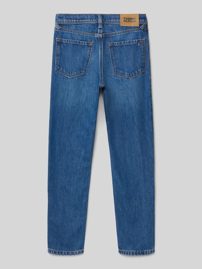 Tommy Hilfiger Teens Straight Fit Jeans aus Baumwoll-Lyocell-Mix Modell 'SCANTON' Dunkelblau 3
