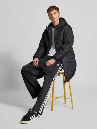 adidas Originals Płaszcz parka o kroju regular fit z kapturem model ‘Adicol’ Czarny 1