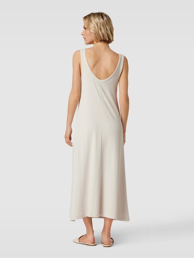 Drykorn Midi-jurk met V-hals, model 'RESIMA' Offwhite - 5