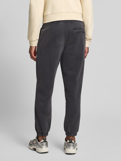HUGO Relaxed Fit Sweatpants aus Baumwoll-Mix Modell 'DELWONY' Mittelgrau 5