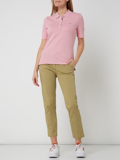 Tommy Hilfiger Poloshirt mit Logo-Stickerei Rosa 1