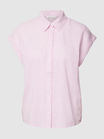 Tom Tailor Bluse mit Strukturmuster Rose 2