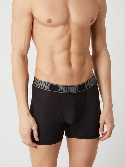 Puma Trunks aus Baumwollmischung im 2er-Pack  Black 3