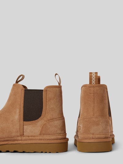 UGG Chelsea Boots aus echtem Leder Cognac 2