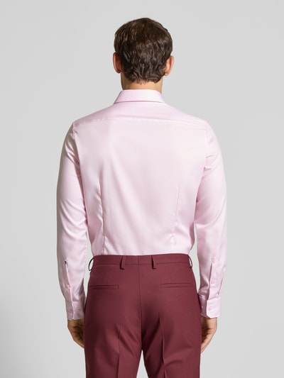 SEIDENSTICKER Slim Fit Business-Hemd mit Knopfleiste Rose 5