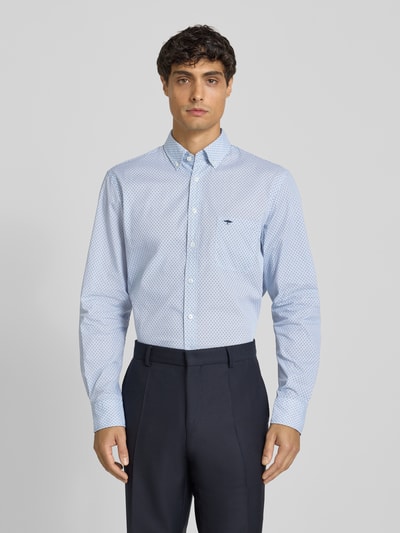 Fynch-Hatton Koszula casualowa z listwą guzikową Błękitny 4