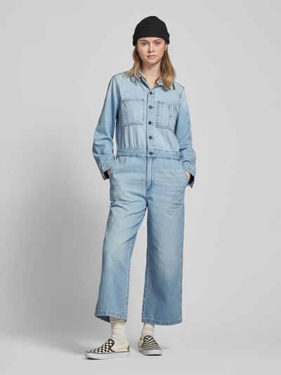 Levi's® Jumpsuit mit Brusttaschen Hellblau 1