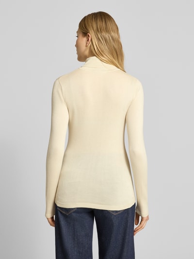 ICHI Gebreide coltrui, model 'MAFA' Offwhite - 5