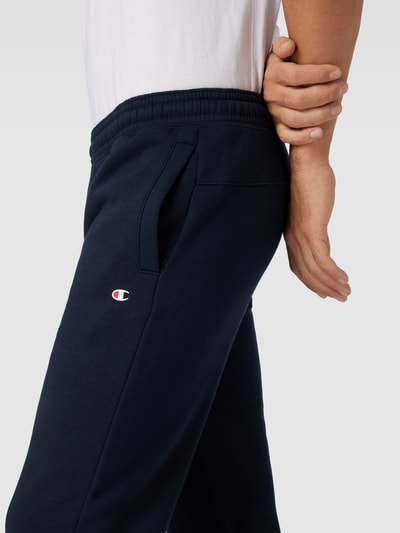 CHAMPION Spodnie dresowe o kroju regular fit z elastycznym pasem Ciemnoniebieski 3