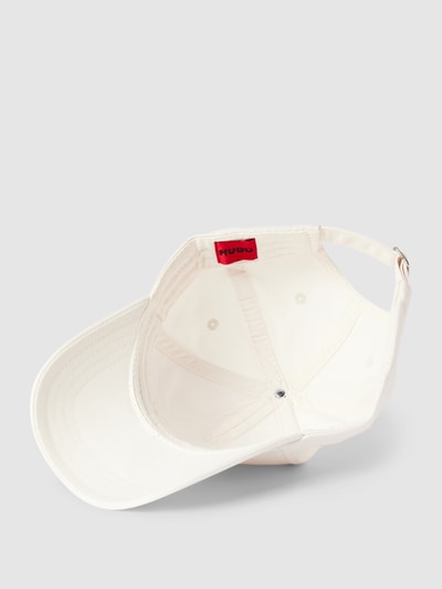 HUGO Basecap aus reiner Baumwolle Modell 'Cara' Offwhite 2