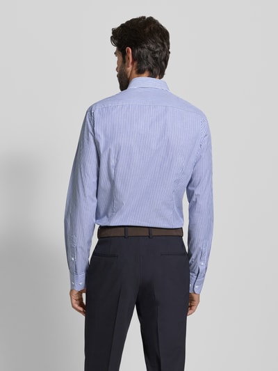 Tommy Hilfiger Tailored Slim fit zakelijk overhemd van puur katoen Koningsblauw - 5