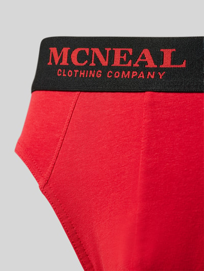 MCNEAL Slip mit Label-Bund im 3er-Pack Rot 2