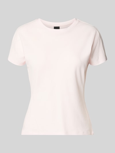 Produktfoto, Regular Fit T-Shirt aus reiner Baumwolle Modell 'ECRICI' von BOSS, Optik: Unifarben, kurzarm, Jersey, Label-Applikation, Ziernähte
