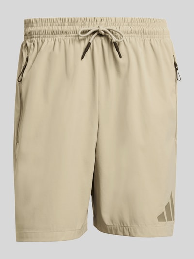 adidas Sportswear Trainingsshorts mit Logo Print Khaki 2