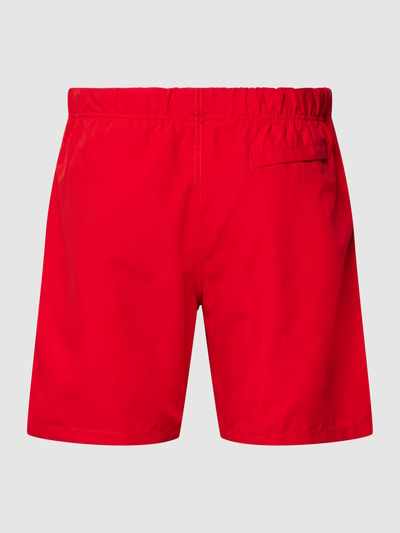 Shiwi Badehose mit Label-Patch Rot 3