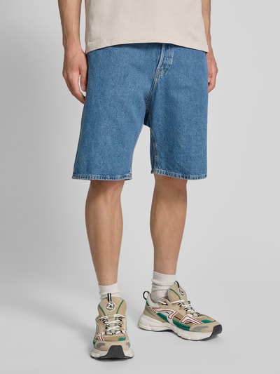 Jack & Jones Baggy fit korte jeans in 5-pocketmodel, model 'ALEX' Blauw - 4