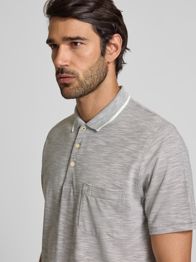 RAGMAN Regular Fit Poloshirt mit Brusttasche Stein 3