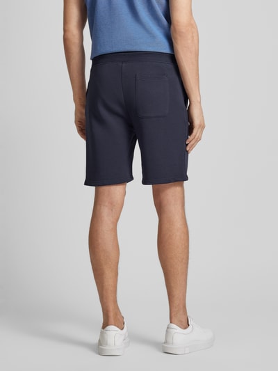 Gant Regular fit korte broek met elastische band Marineblauw - 5