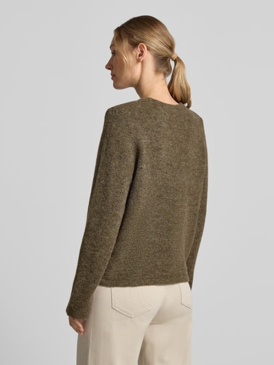 Selected Regular Fit Pullover aus Woll-Mix Modell 'LULU' Taupe 5