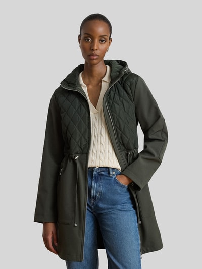 Lauren Ralph Lauren Regular Fit Steppmantel mit Tunnelzug Dunkelgruen 4