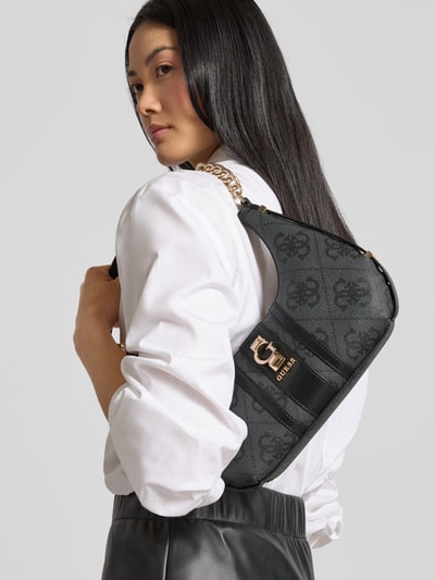 Guess Handtasche mit Label-Detail Modell 'ERENIA' Anthrazit 1