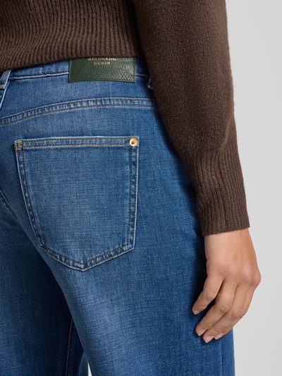 Goldgarn Jeansy z szeroką nogawką i brzegiem model ‘P8’ Niebieski 3