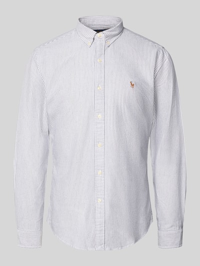 Polo Ralph Lauren Slim fit vrijetijdsoverhemd met button-downkraag Donkerbruin - 2