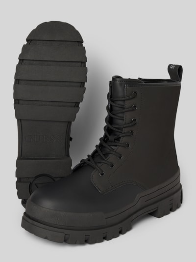 Guess Boots mit Label-Detail Modell 'CESENA' Black 4