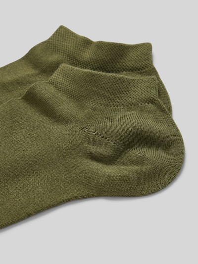 BOSS Sneakersokken van katoenmix in een set van 2 paar Kaki - 2