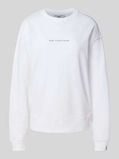 Marc O'Polo Denim Oversized sweatshirt van puur katoen Wit - 2