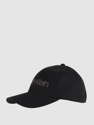 CK Calvin Klein Cap aus Bio-Baumwolle  Black 1