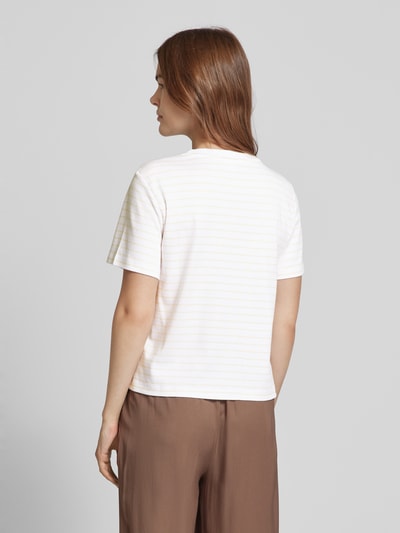 s.Oliver RED LABEL T-shirt met ronde hals Beige - 5