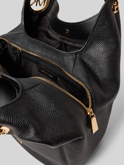 MICHAEL Michael Kors Torebka z aplikacją z logo model ‘LILLIE’ Czarny 5