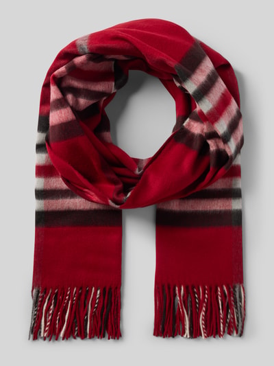 FRAAS Schal mit Allover-Print Modell 'Cashmink' Rot 1