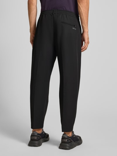 BOSS Green Tapered trainingsbroek van waterafstotend materiaal Zwart - 5