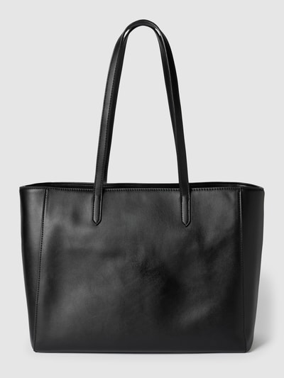 VALENTINO BAGS Tote Bag mit Label-Detail Modell 'DONUTS BASIC SHOPPER' Black 4