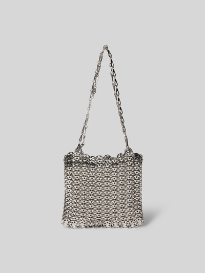 Rabanne Crossbody Bag aus in metallic Silber 4