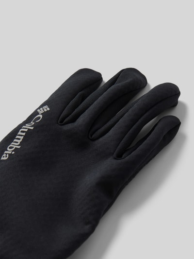 COLUMBIA Handschuhe mit Label-Print Black 3