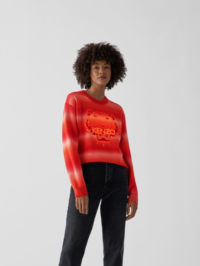 Kenzo Sweatshirt mit Brand-Motiv Rot 4