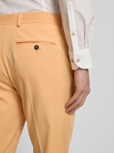 SELECTED HOMME Slim Fit Anzughose mit Bügelfalten Modell 'LIAM' Apricot 3