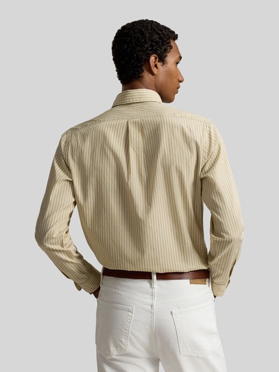 Polo Ralph Lauren Koszula casualowa o kroju regular fit z czystej bawełny Beżowy 5