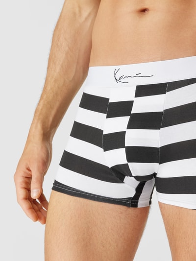 KARL KANI Trunks im 3er-Pack mit Brand-Schriftzug Black 3