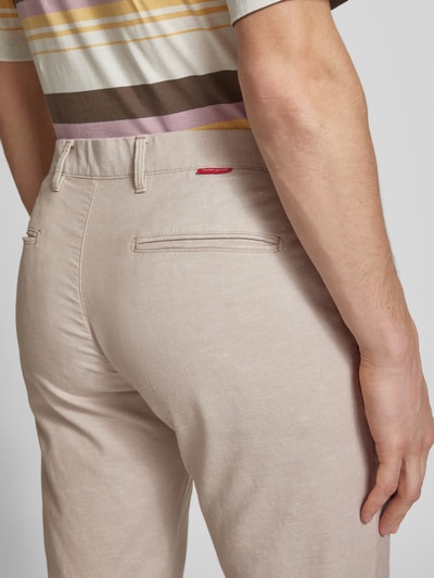 JOOP! Jeans Chinosy o kroju modern fit ze szlufkami na pasek model ‘Matthew’ Beżowy 3
