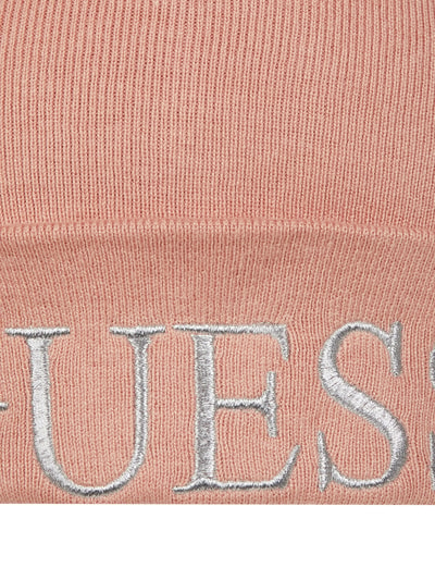 Guess Beanie mit Logo Rose 2