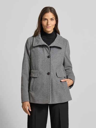 Gil Bret Wollen jack met kasjmier Lichtgrijs gemêleerd - 4